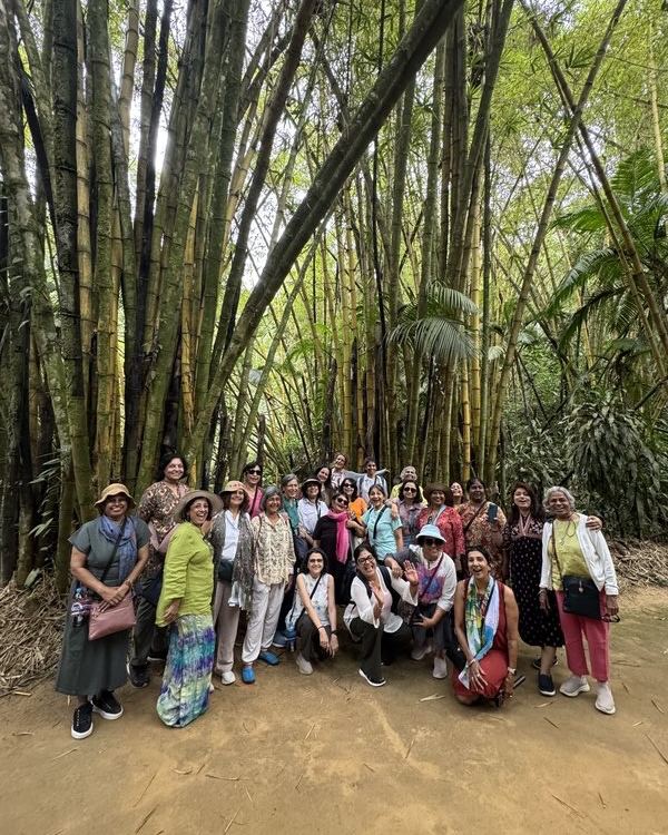 WOW Club travellers in the Amazon rainforest, Brazil
